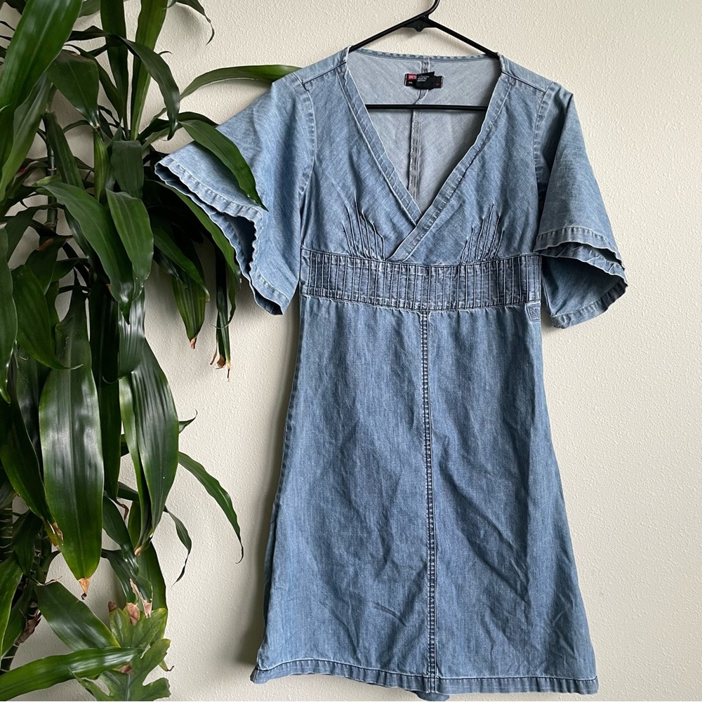 Diesel Chambray Back-tie Dress